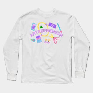 Artrepreneur - The Peach Fuzz Long Sleeve T-Shirt